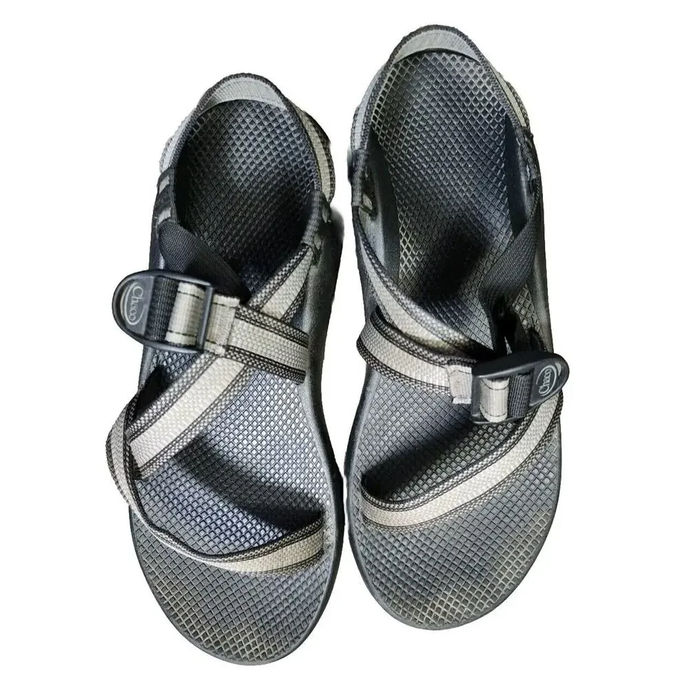 Chaco Z1 Classic Sandals Men's Size‎ 13 Split Gray Hiking Trail Walking